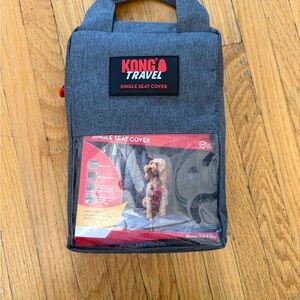 Kong Single Seat Cover for Car - Dark Gray